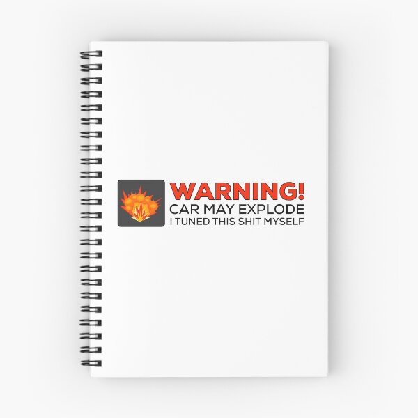 Item preview, Warning car may explode designed and sold by Keyur44.