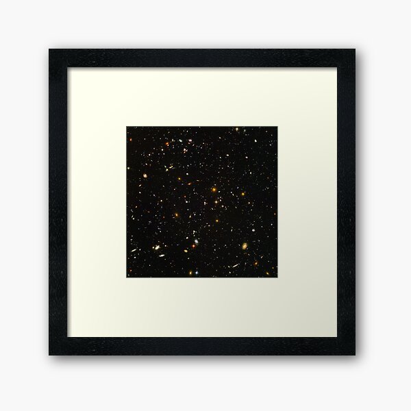 Hubble Ultra Deep Field - Hubble Image Framed Art Print