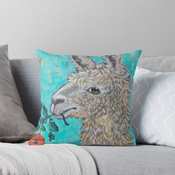 Item preview, Flower Eating Llama designed and sold by Chezholly.