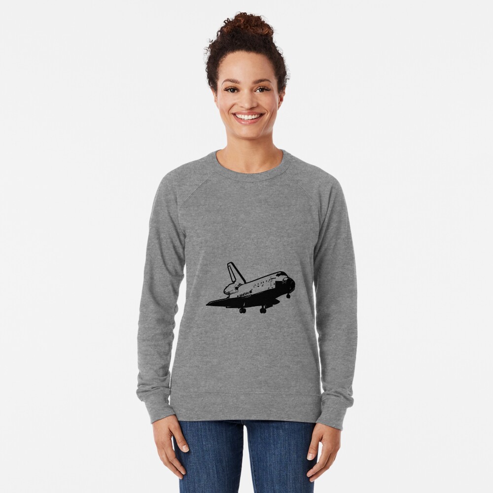 US Space Shuttle Landing Lightweight Sweatshirt