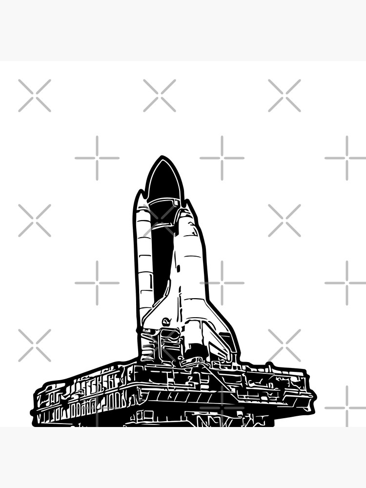US Space Shuttle on Crawler pad by tribbledesign