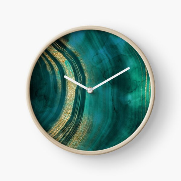 Vista previa del artículo con la obra «Mármol de imitación de lujo verde veteado dorado», diseñado y vendido por MysticMarble.