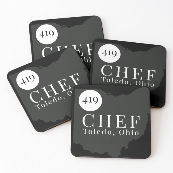 Item preview, 419 Toledo Chef black designed and sold by 419shop.