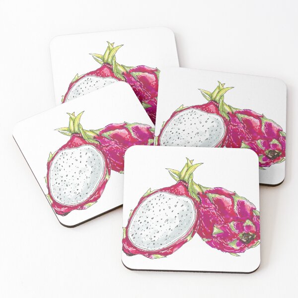 Item preview, Dragon fruit print designed and sold by aticaart.