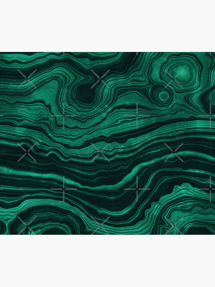 Malachite Green Marble with light Veins by MysticMarble
