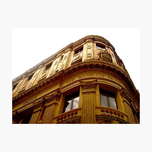 The Bank of Nova Scotia (La Habana) Photographic Print