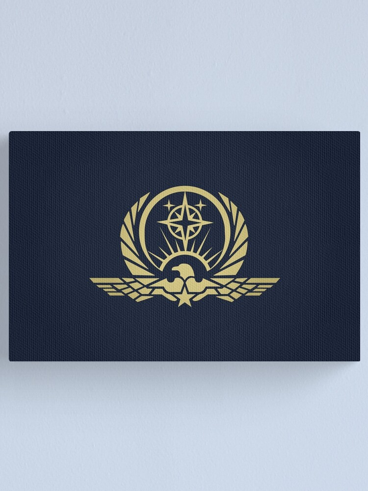 Alternate view of Interstellar Protectorate Logo Canvas Print
