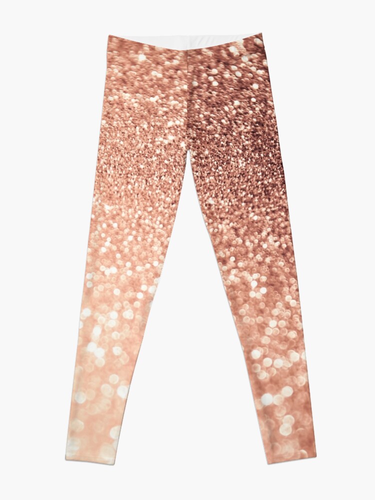 Women Solid White Shimmer Leggings