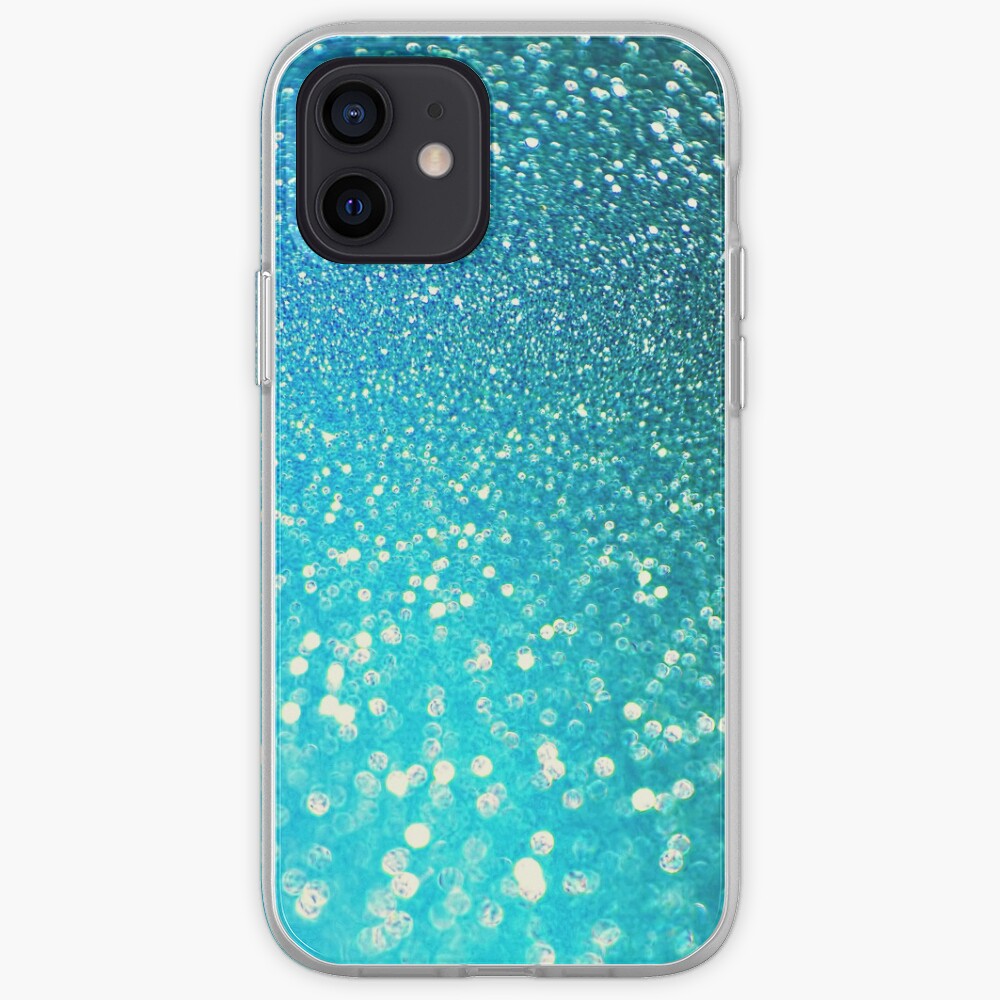 Mermaid Ocean Blue Glitter iPhone Case & Cover