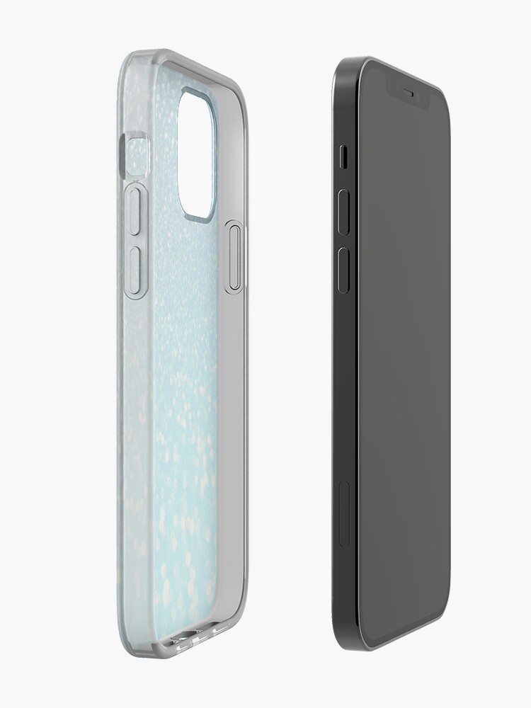 Alternate view of Mermaid Ocean Blue Glitter iPhone Case & Cover