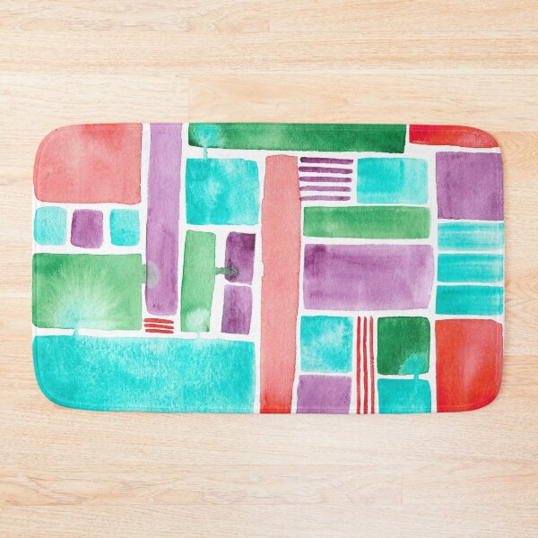 Item preview, Green, blue and orange abstract background designed and sold by Azyrielle.