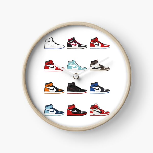 Air Jordan Clocks Redbubble