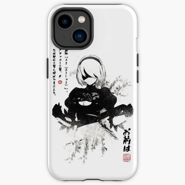 NieR:Automata 2B Japan Ink ニーア_オートマタ iPhone Tough Case