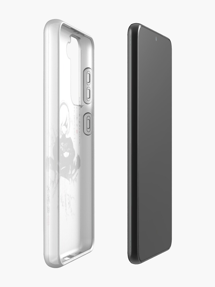 Alternate view of NieR:Automata 2B Japan Ink ニーア_オートマタ Case & Skin for Samsung Galaxy