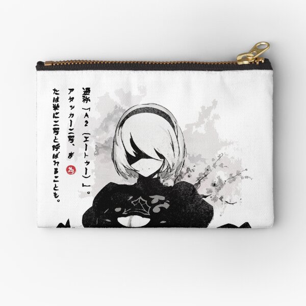 NieR: Automata 2B Japan Ink ニ ー ア _ オ ー ト マ タ Bolsos de mano