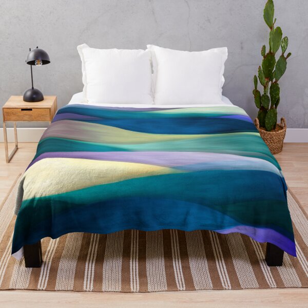 Item preview, Sea of ultraviolet and blue waves designed and sold by MarCanton.