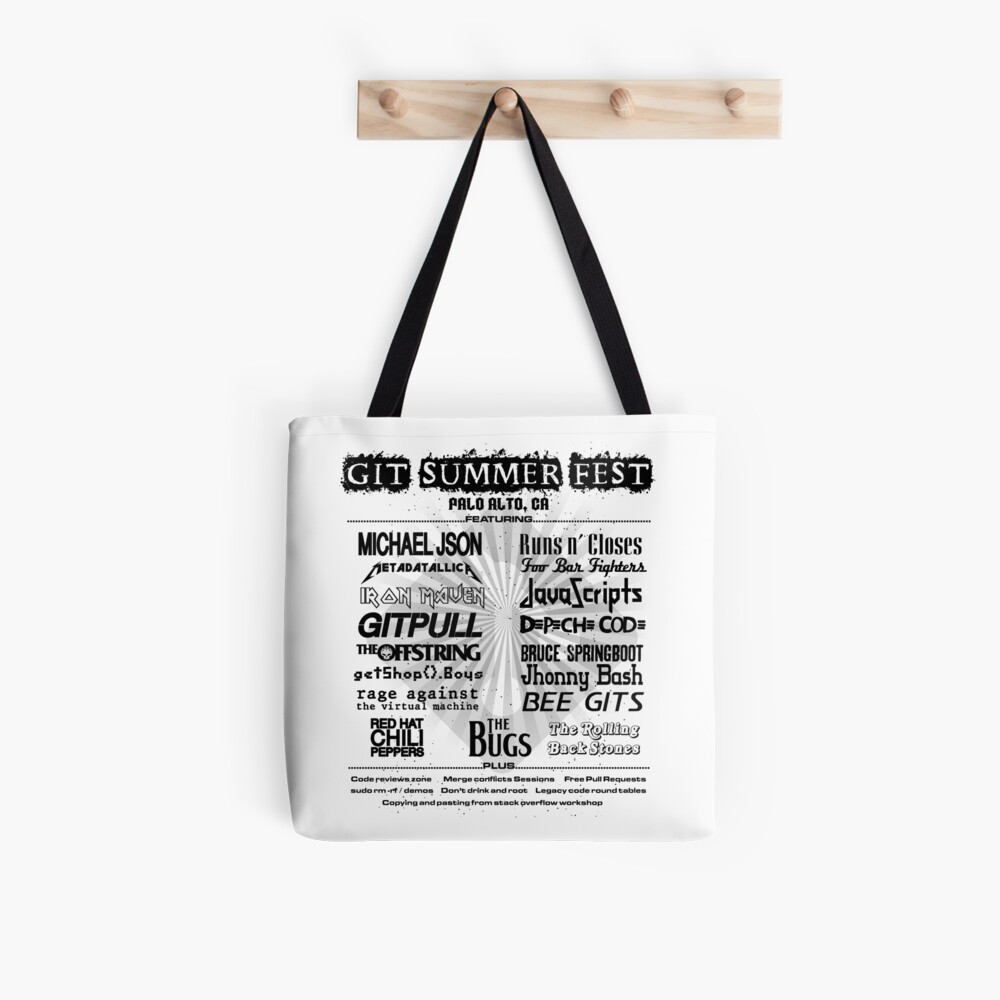 Git Festival" Bag by Caldofran | Redbubble