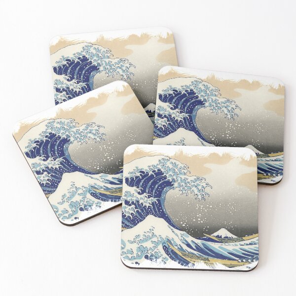 Item preview, ✪ The Great Wave Off Kanagawa ✪ Retouched Fan Art Historic Japanese Masterpiece designed and sold by Naumovski.