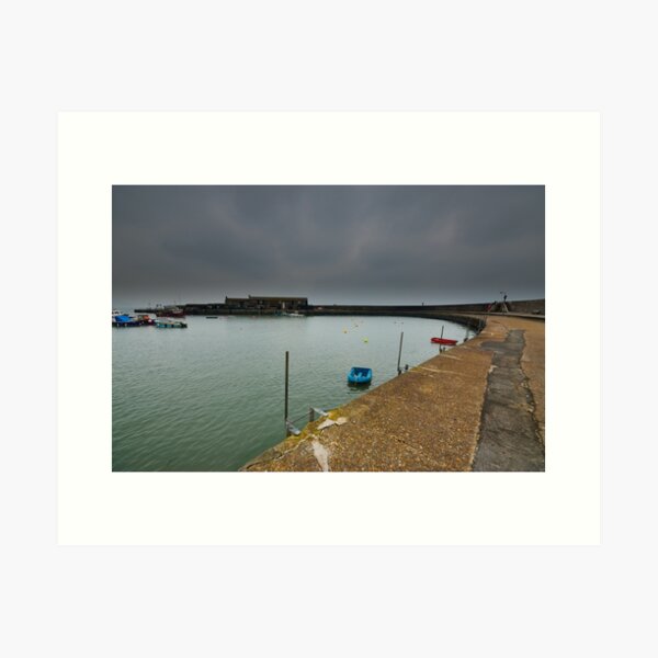 The Cobb Lyme Regis Art Print