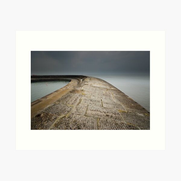 The Cobb Lyme Regis Art Print
