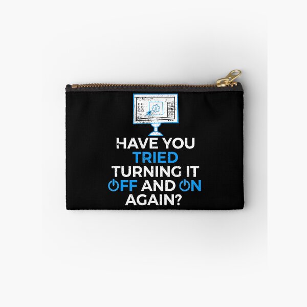 Item preview, Funny programming Have you tried turning it off/on print designed and sold by blive.