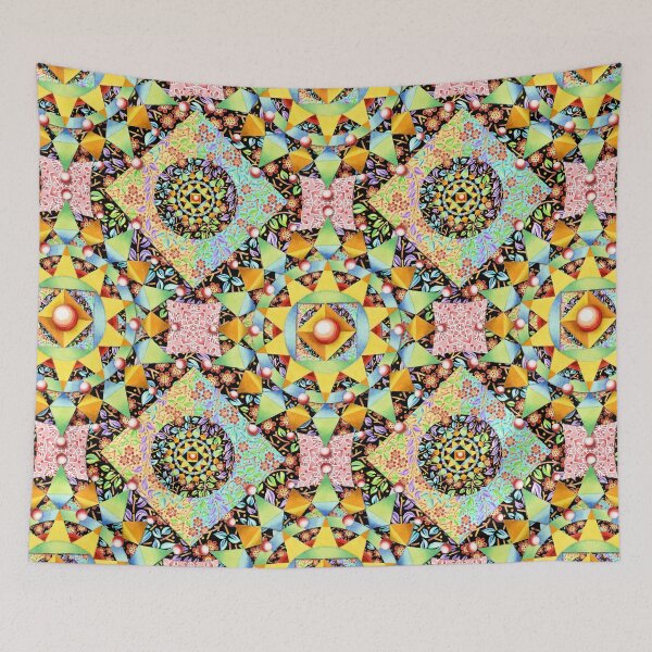 Item preview, Patchwork Filigree Mandala designed and sold by PatriciaSheaDesigns.