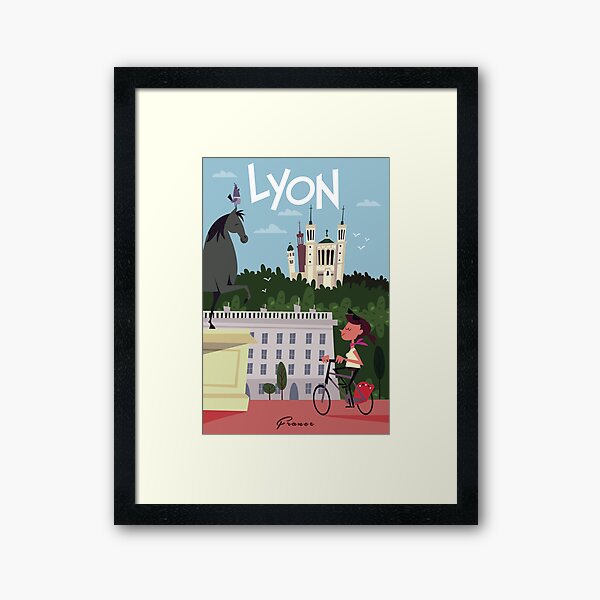 Item preview, Lyon Poster designed and sold by GAGodel.