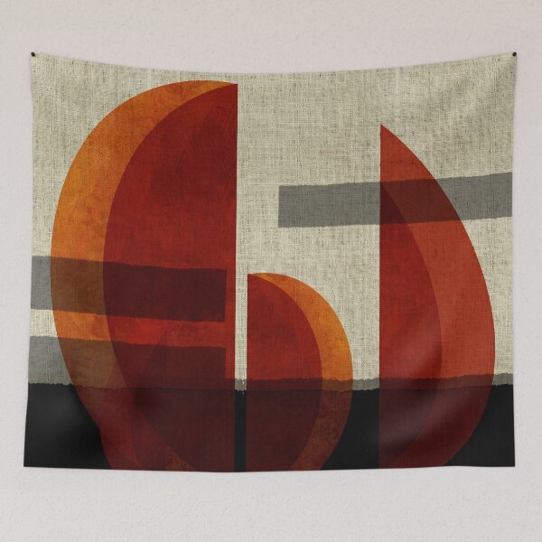 Item preview, "Barcos abstractos al atardecer" designed and sold by MarCanton.