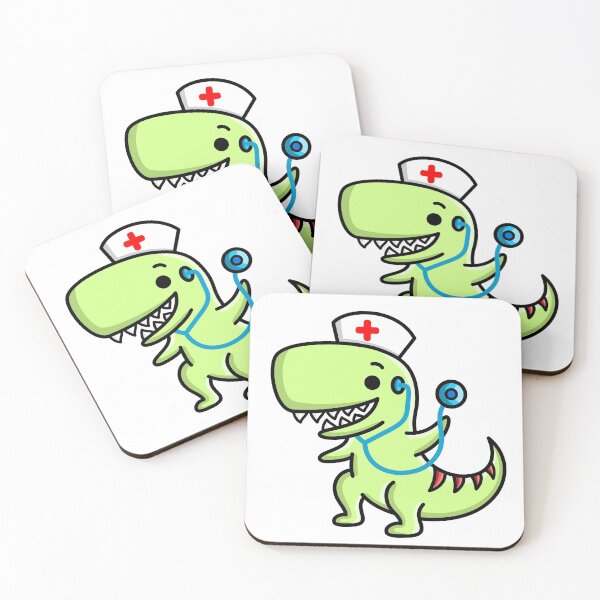 Item preview, Cute Nurse T-rex Dino designed and sold by thbekkav.