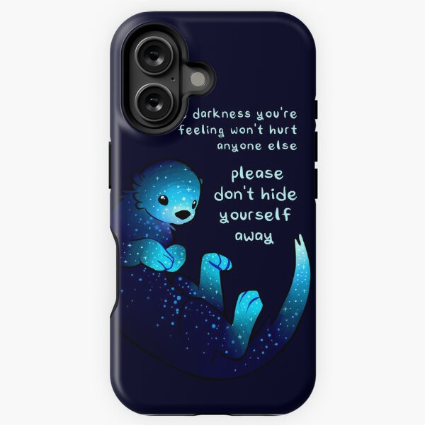 Item preview, "Please don't hide yourself away" Kind Otter designed and sold by thelatestkate.