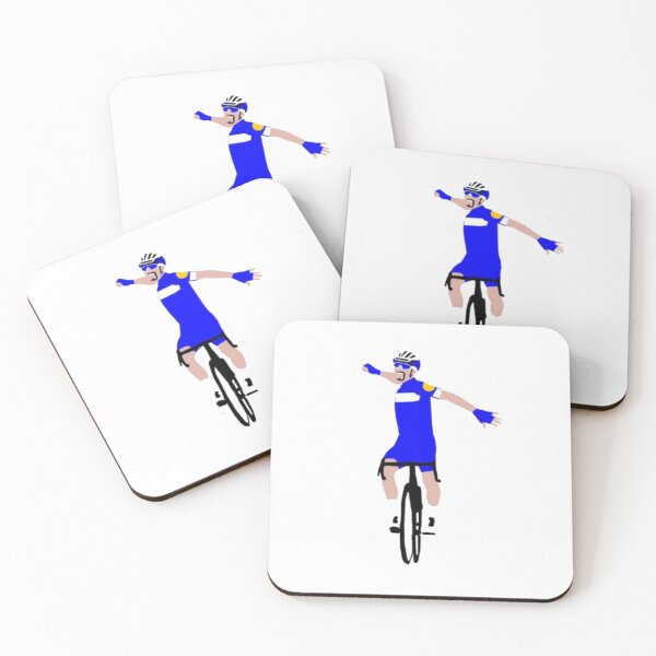 Julian Alaphilippe Tour de France Coasters (Set of 4)