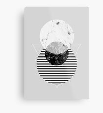 Minimalismus 9 Metalldruck