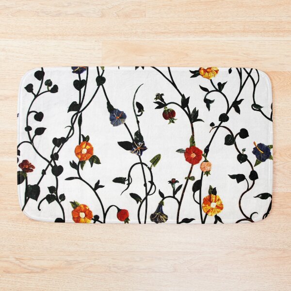 Item preview, Red Orange Blue Flower On Vine designed and sold by GuyBlank.