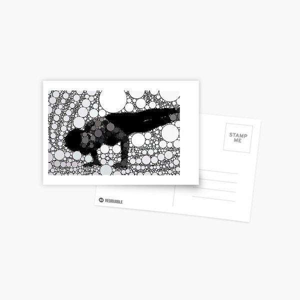 Yoga art 5 Postcard