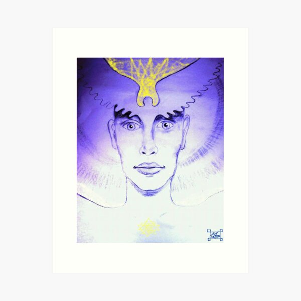 Masculine and Feminine Divine Art Print