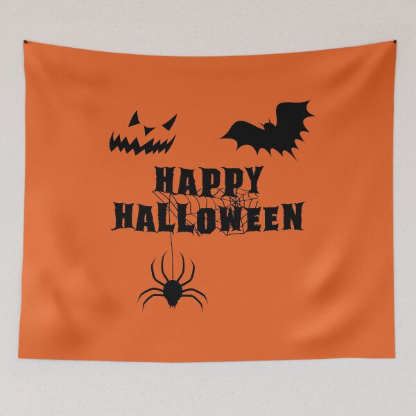 Item preview, Halloween spider pumpkin bat designed and sold by kailukask.