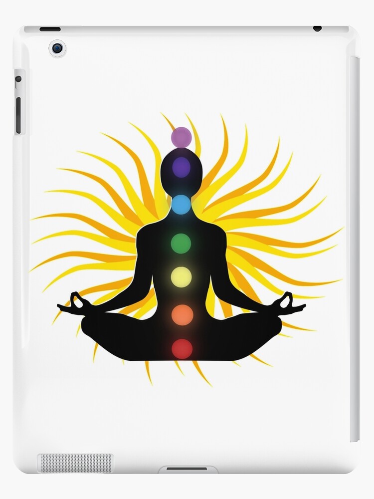 Chakras,yoga,meditation ,spiritual art Spiral Notebook for Sale