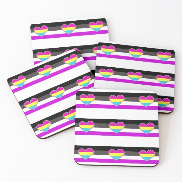 Item preview, ace-pan-pride-flag-love designed and sold by felizim.