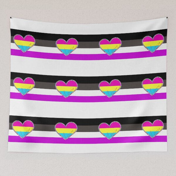 Item preview, ace-pan-pride-flag-love designed and sold by felizim.