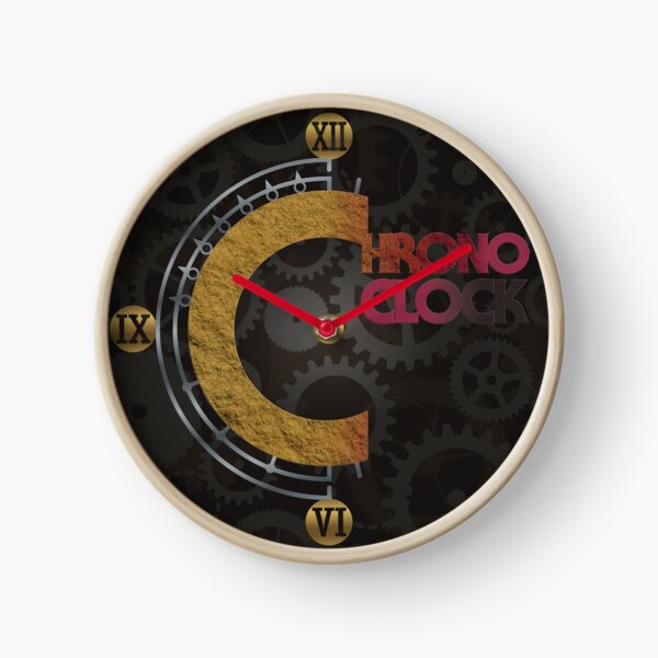 Item preview, Chrono Clock designed and sold by GoMerchBubble.