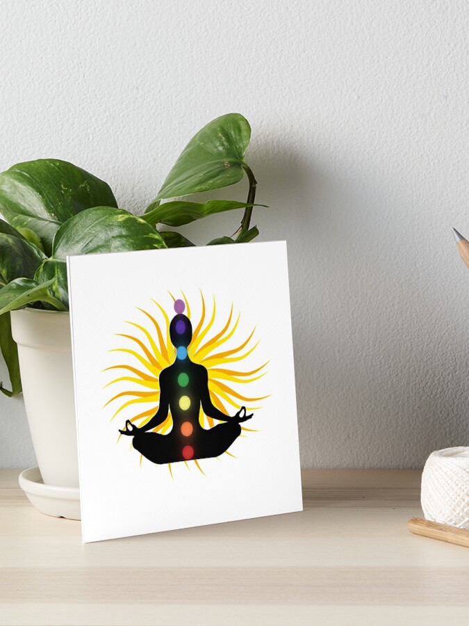 Metal Chakra Wall Hanging, Spiritual Decor, Chakra Wall Art