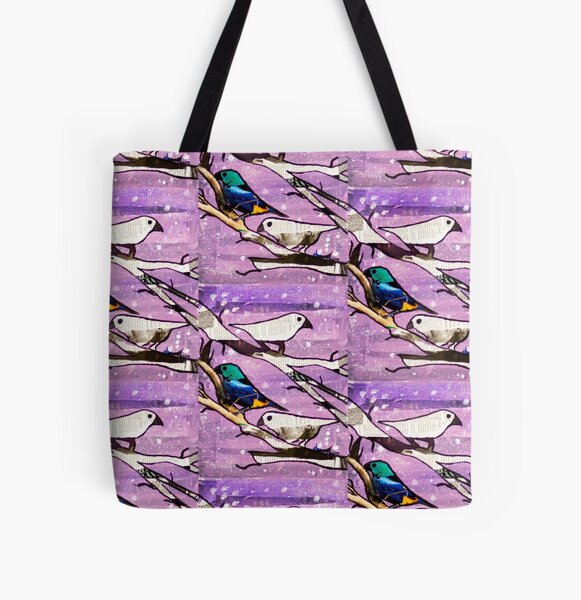 Bird Brain Trio All Over Print Tote Bag