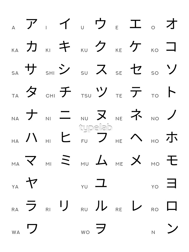 Katakana