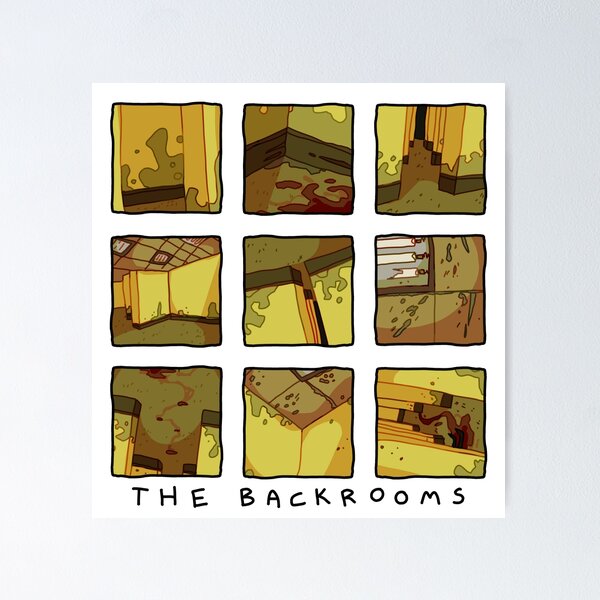 The Backrooms - Movie Poster Style Poster for Sale by CadenInspire