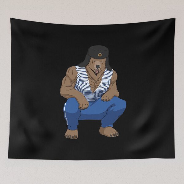 Item preview, Russia Bear Gift Idea for Russians designed and sold by alwe-designs.