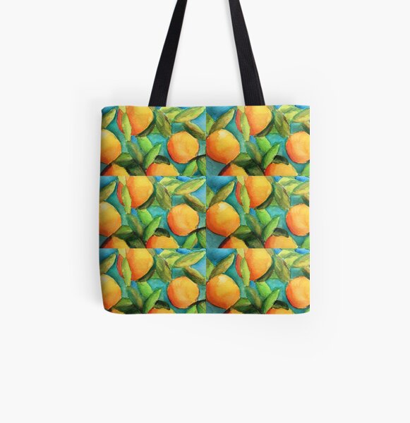Orange You a Peach? All Over Print Tote Bag