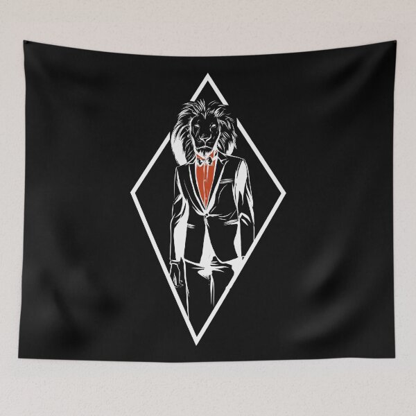 Item preview, Lion gentleman in suit. designed and sold by emphatic.