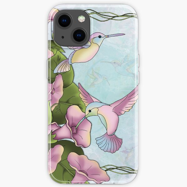 Hummingbird Flutterings iPhone Soft Case
