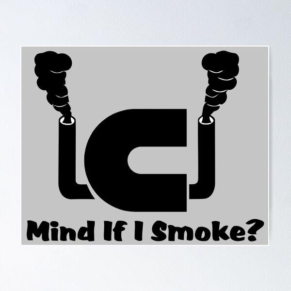 Item preview, Mind if I Smoke? designed and sold by crosstheline.