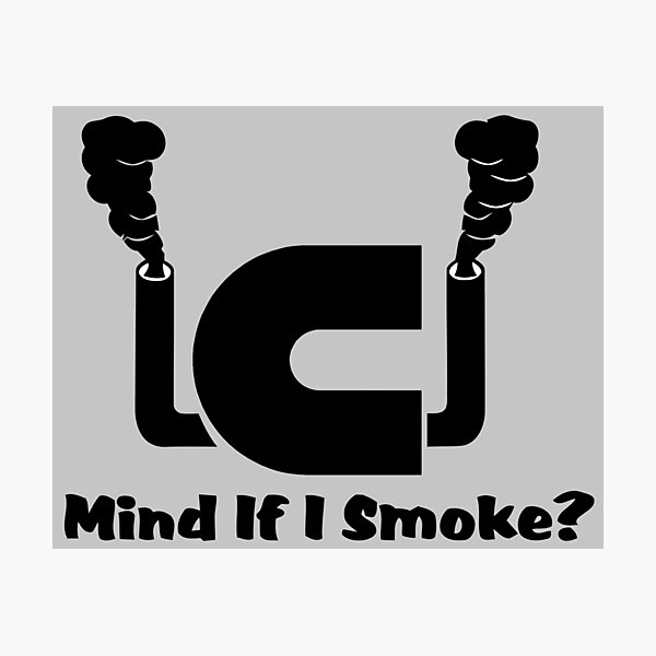 Item preview, Mind if I Smoke? designed and sold by crosstheline.